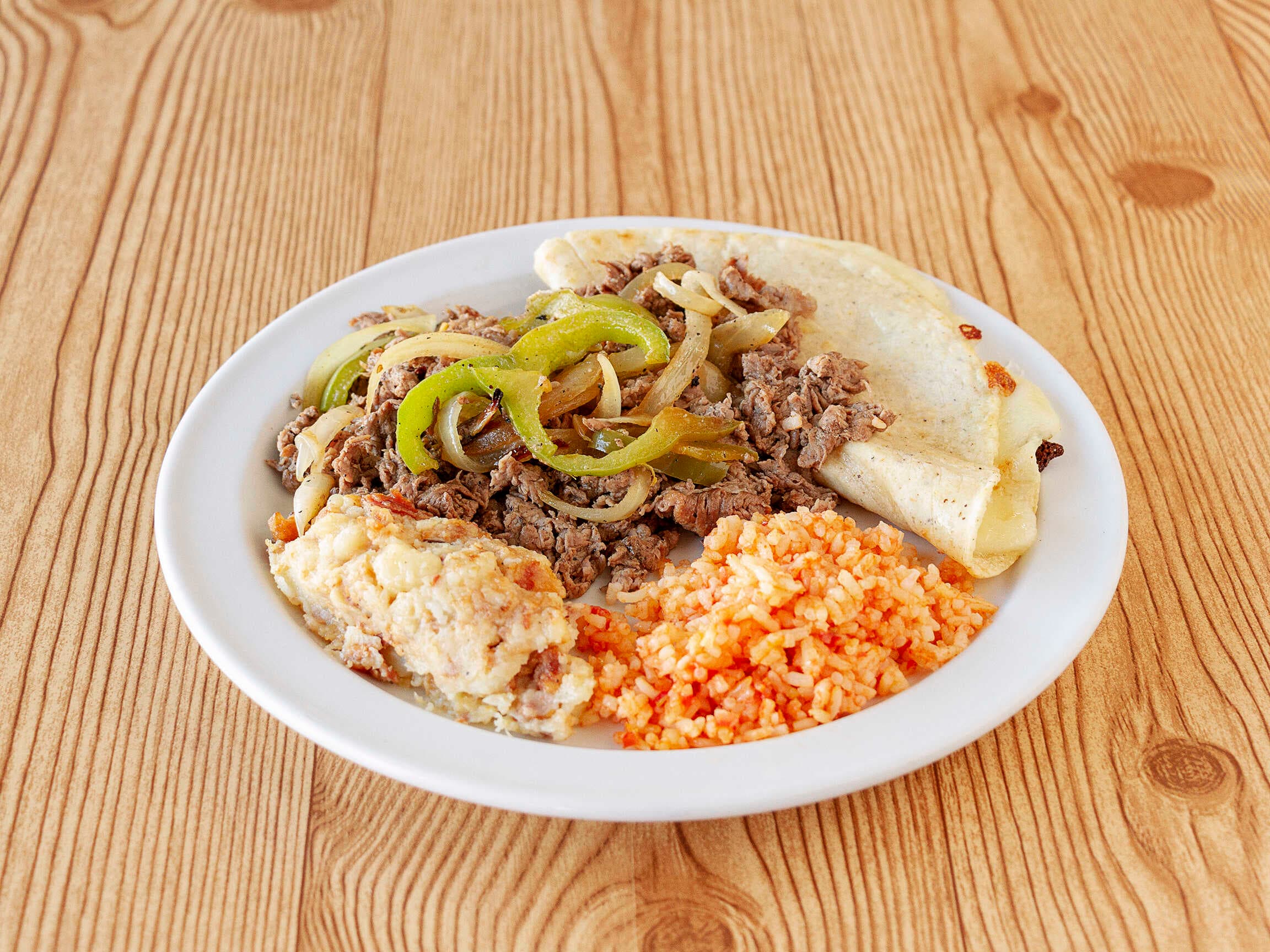 Bistec a la mexicana
