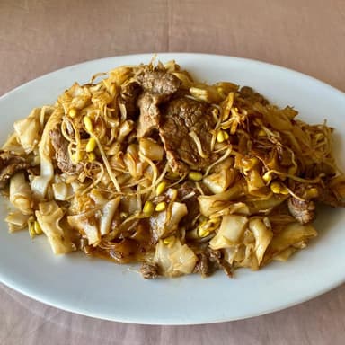 Saho Fan con Carne de Res y Verduras Seco
