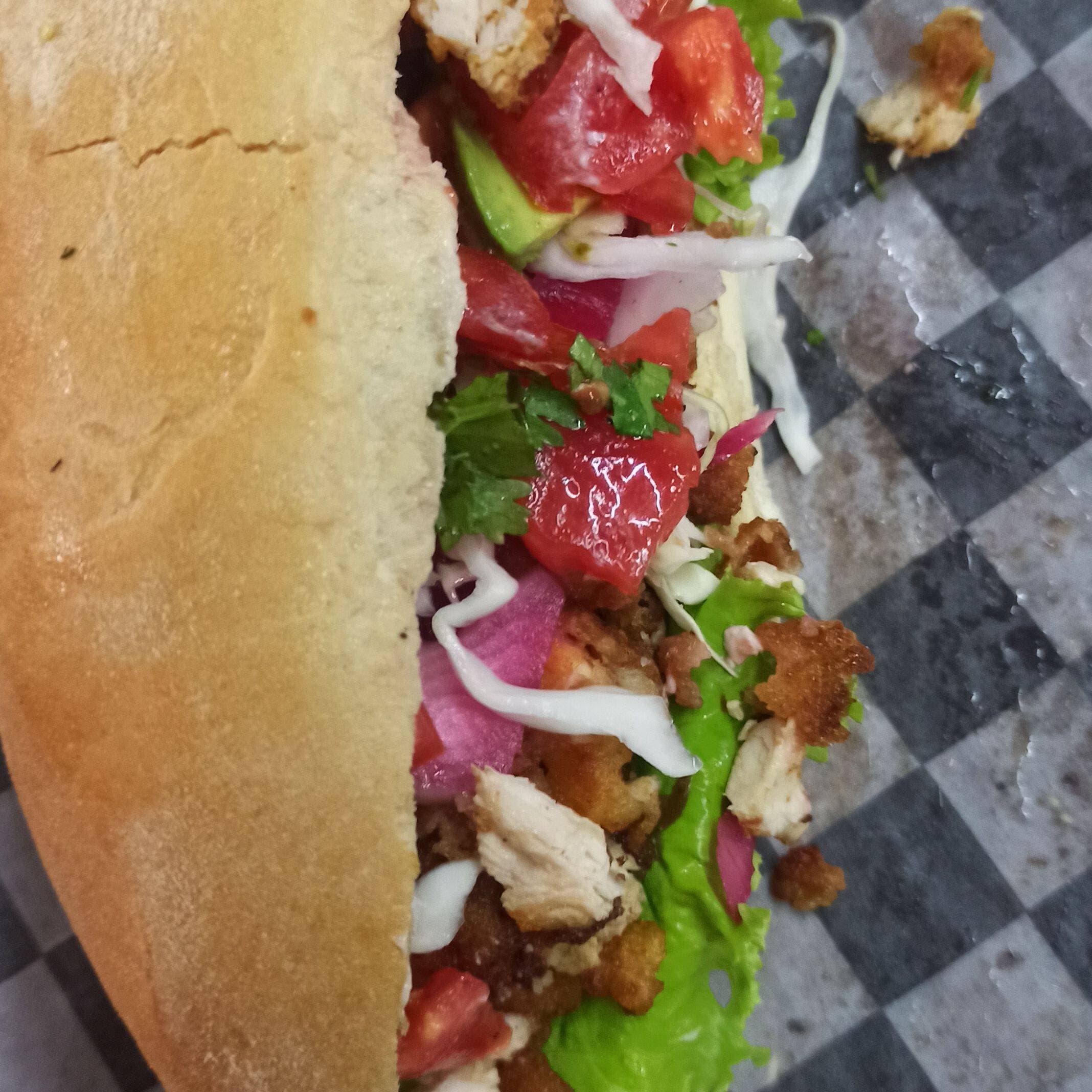 Torta de Empanizado de Pechuga de Pollo