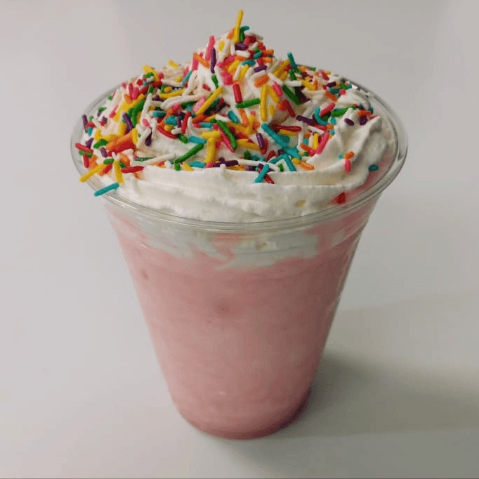 Frappe de fresa