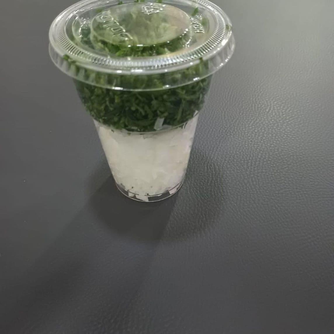 Orden de cebolla y cilantro