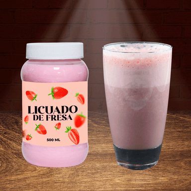 Licuado De Fresa  500 ml