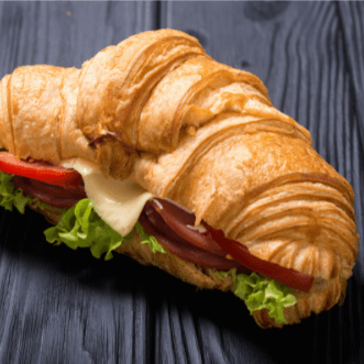 Croissant de Jamón y Queso