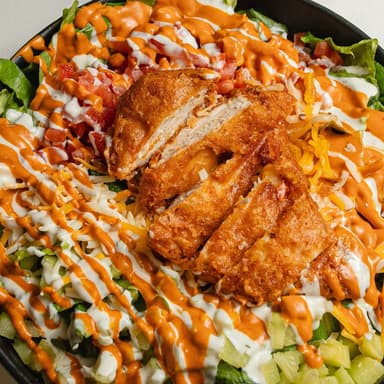 Ensalada Buffalo Chicken