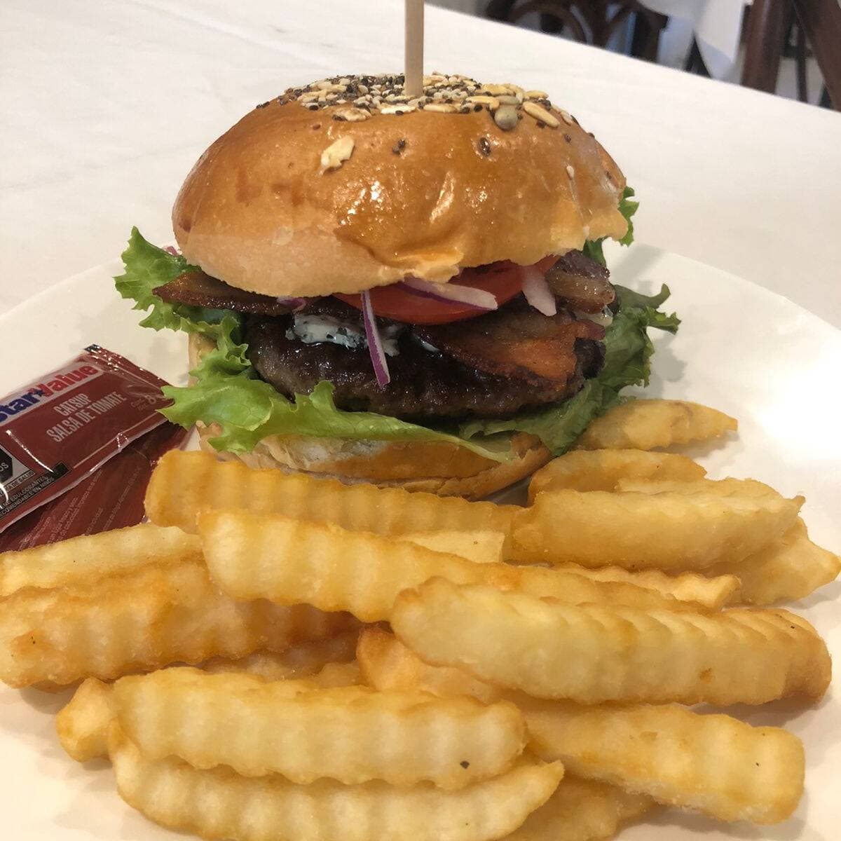 Blue Cheese & Bacon Burger