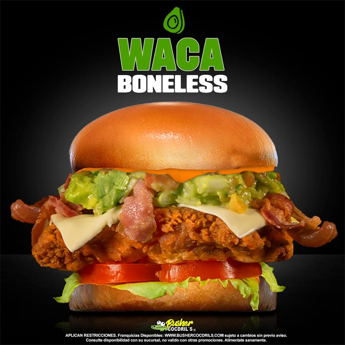 Hamburguesa La Wacaboneless