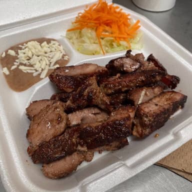 Combo-Arrachera + Agua Medio