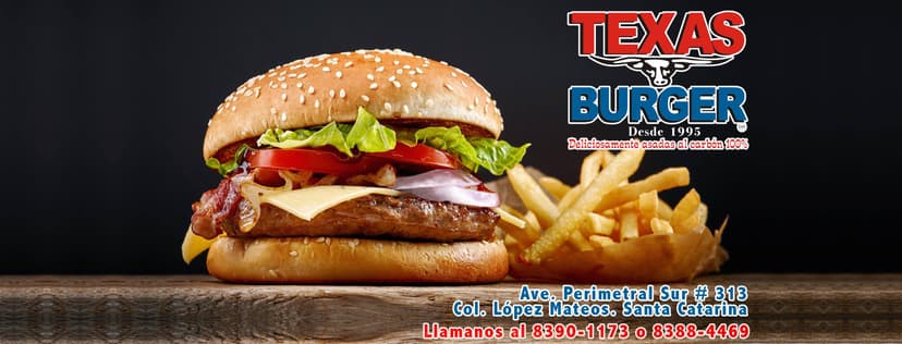 Texas Burger Sucursal Misión de Santa Catarina