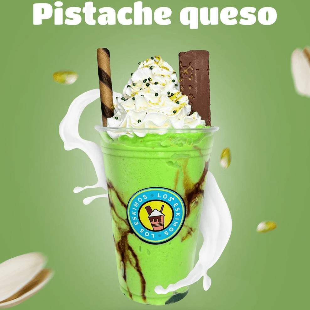 Frappe de Pistache con Queso