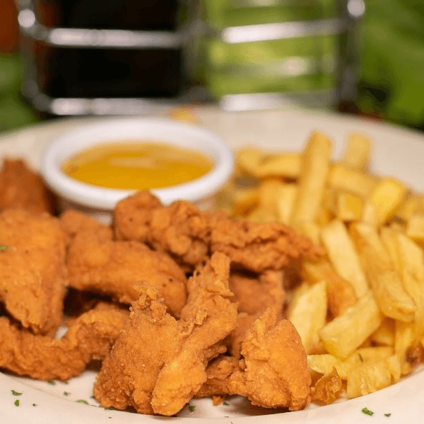 Dedos de Pollo con Papas