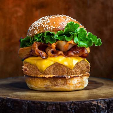 Combo Buger Vegetariana