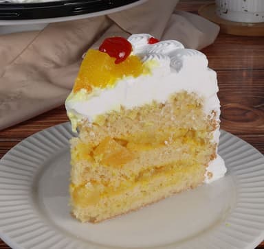 Rebanada Pastel Frutas