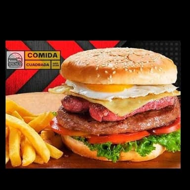 Hamburguesa Cuadrada