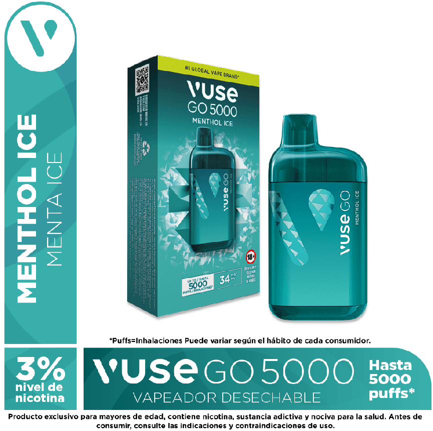 Vuse go 5000 mint ice 34 mg/ml