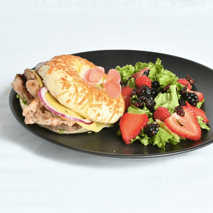 Bagel de Arrachera