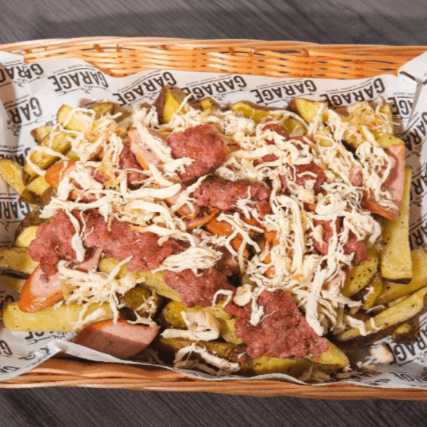 Salchipapa Especial
