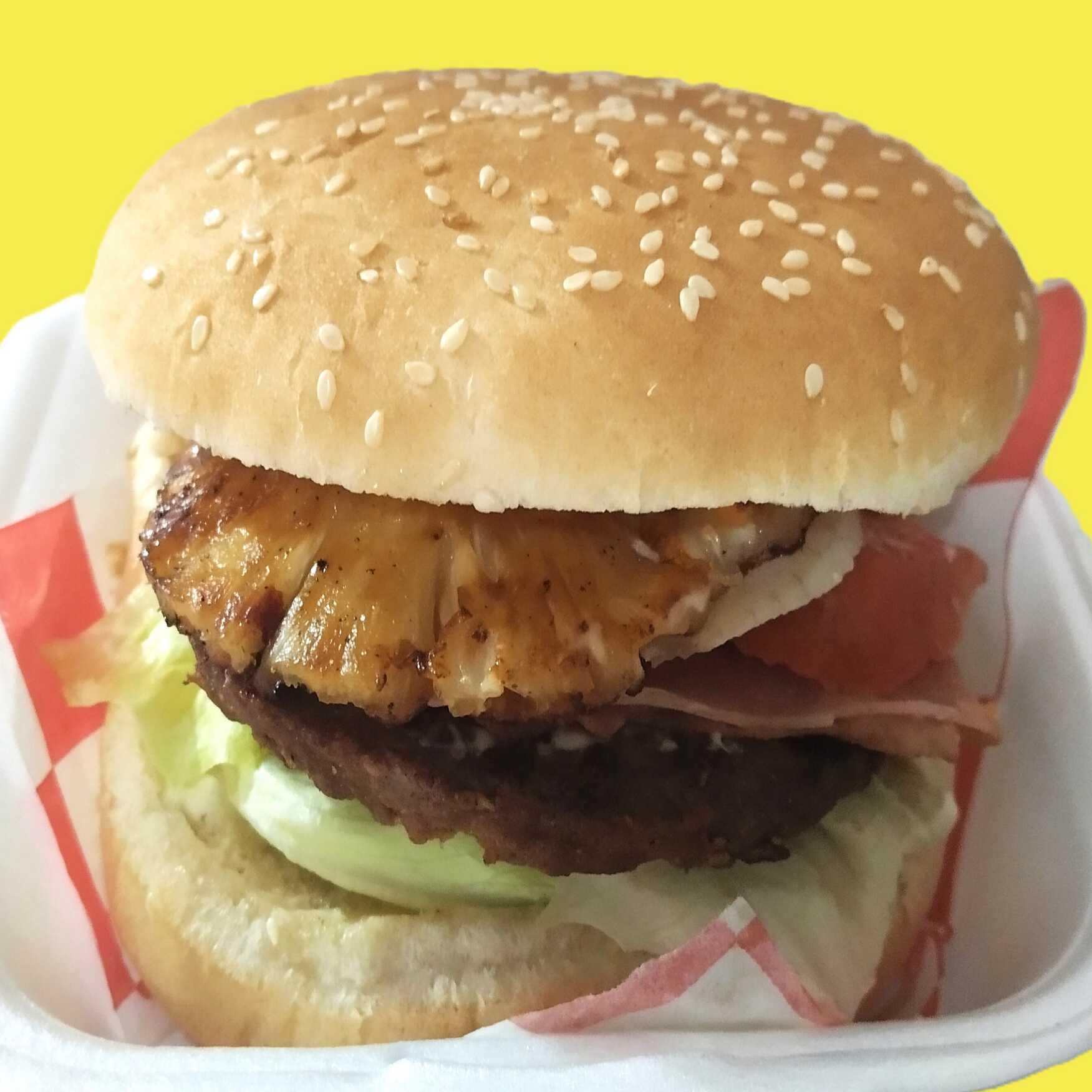 HAMBURGUESA HAWAIANA