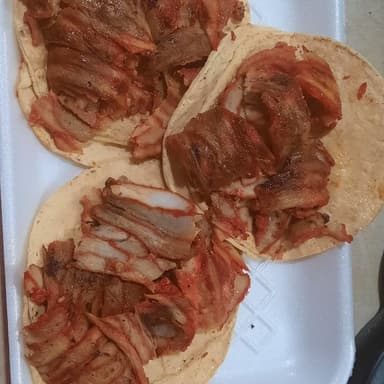 Taco directo del Trompo