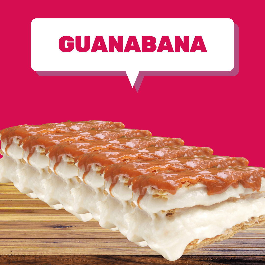 Milhoja Guanábana 6 uds