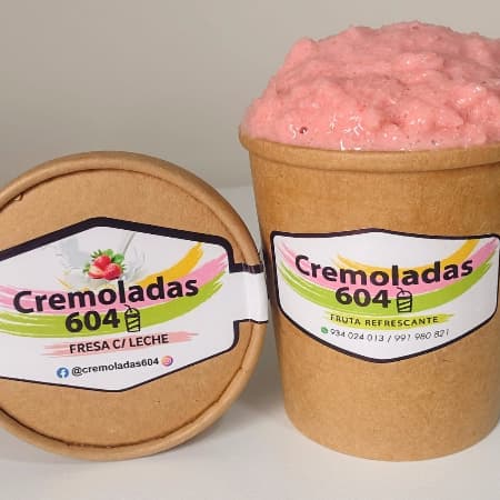 Cremolada de Fresa con Leche 500 Ml
