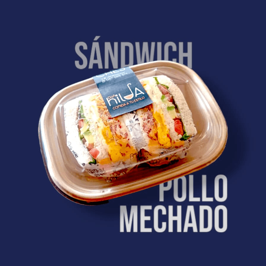 Sandwich Pollo Mechado