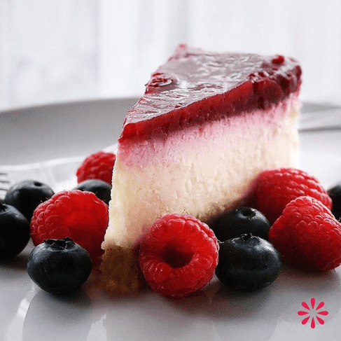 Cheesecake de Frutos Rojos Jars