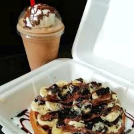 Frappe y Waffle