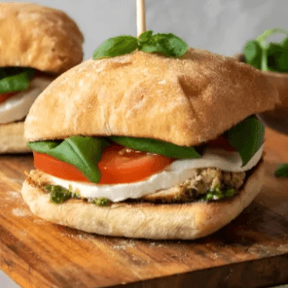 Sándwich Caprese