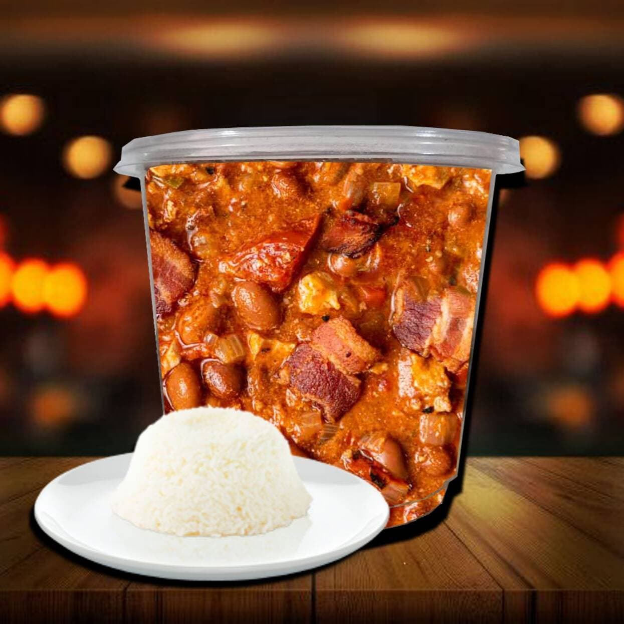 Contenedor Frijoles Charros