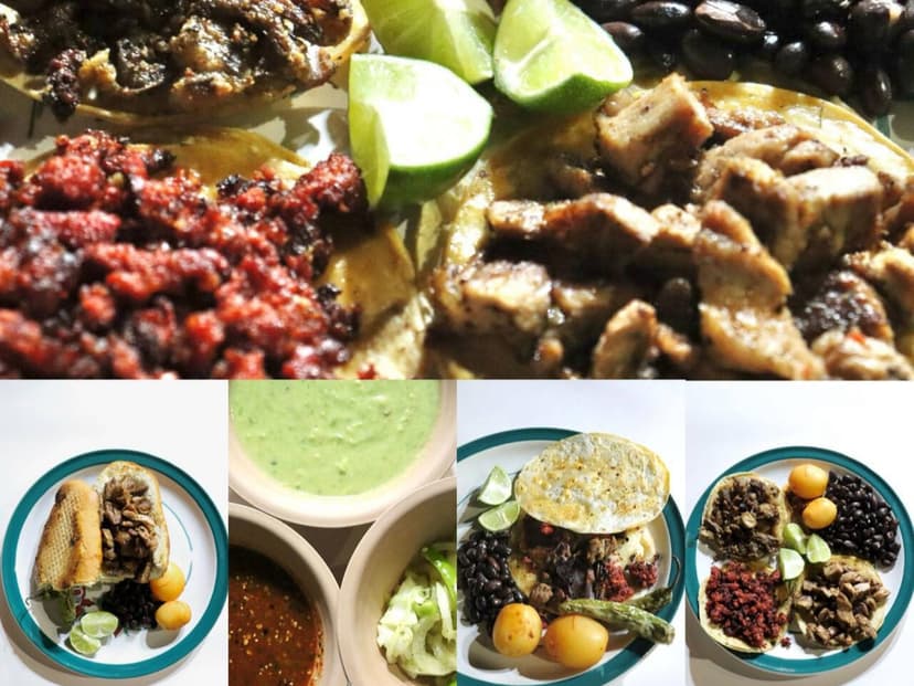 TACOS MARTINEZ Asada/Machito/Chorizo/Costilla/Lengua