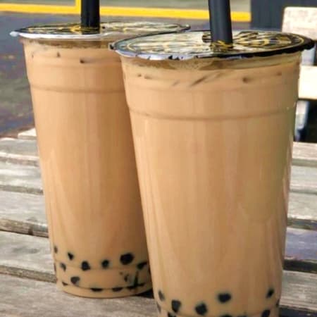 Boba de Té Negro
