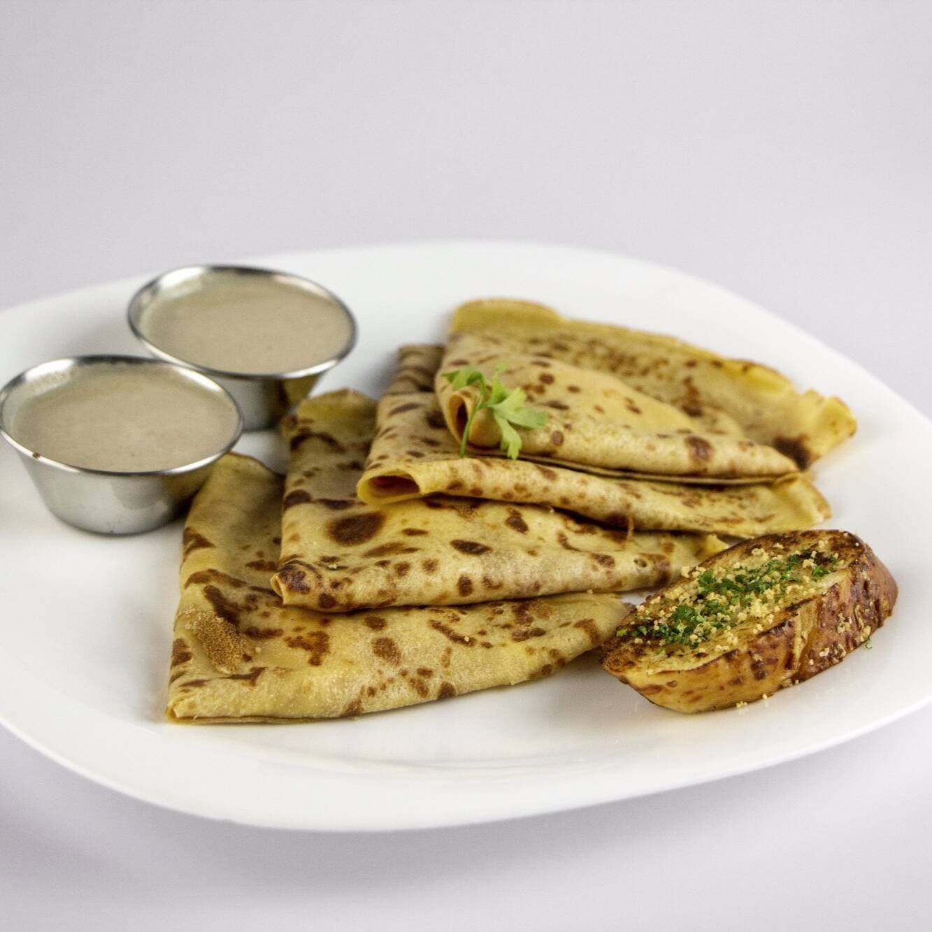 Crepa de Champiñones con Queso Philadelphia