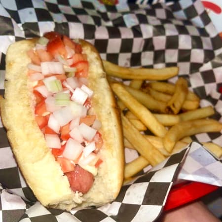 Combo Hot Dog Sencillo + Boneless.