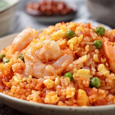 16.Arroz Frito con Camarón
