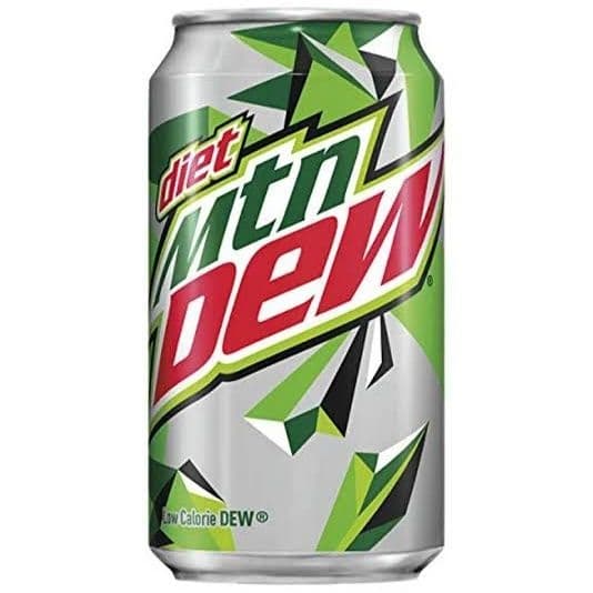Mountain Dew Diet Lata