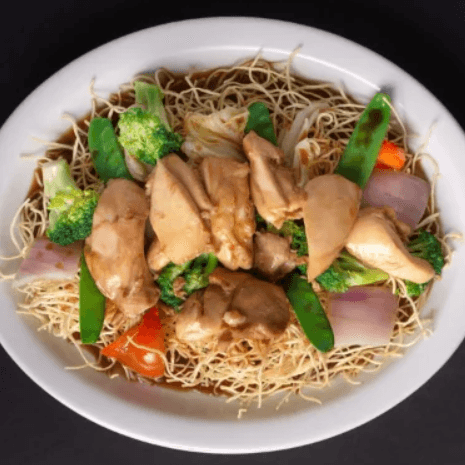 Tallarín con Pollo Filete