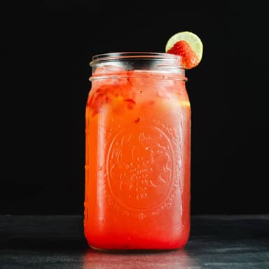Limonada con Fresa litro