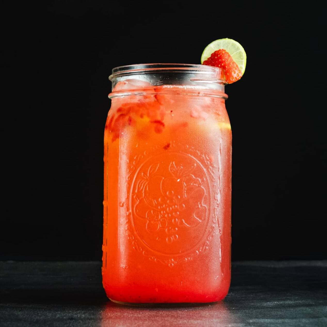 Limonada con Fresa litro