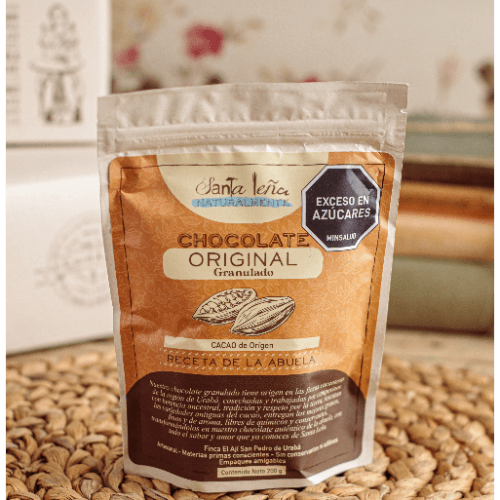 Chocolate Granulado Santa Leña 200 gr