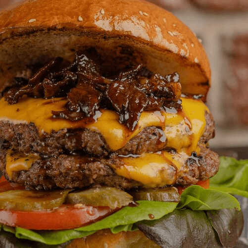 Hamburguesa con Bistec