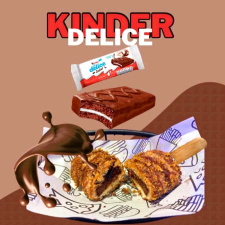 Banderilla Coreana Kinder Delice