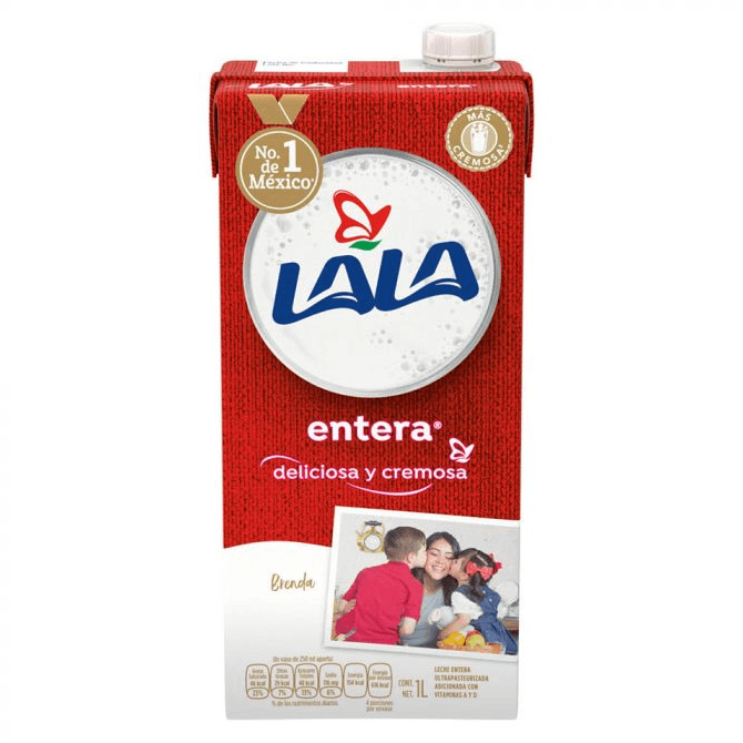 Leche Lala Entera 1lt