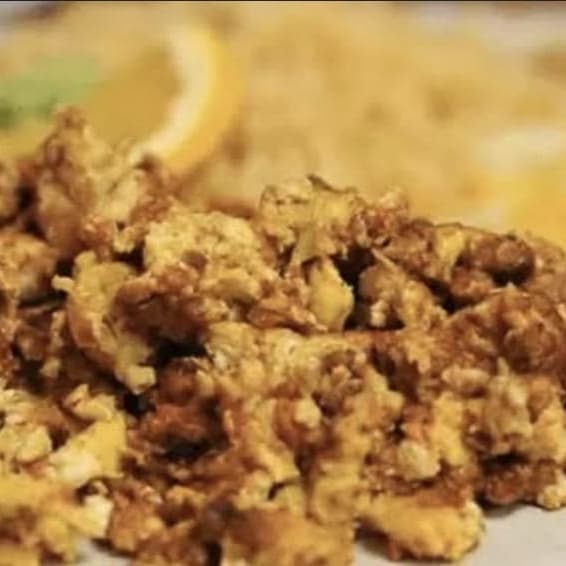 Huevo con chorizo