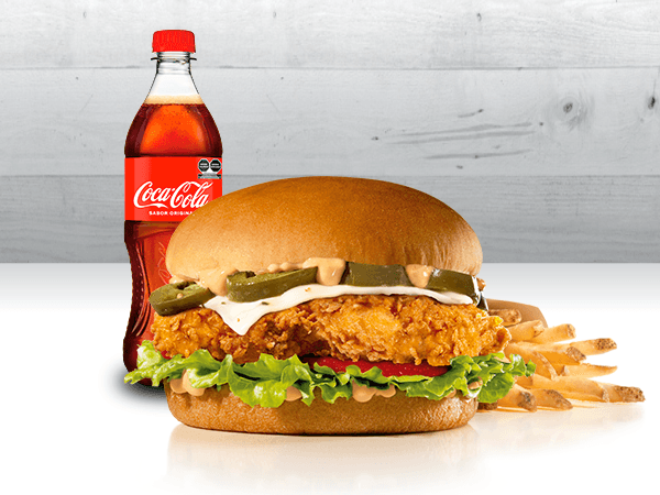Combo Jalapeño Chicken Tenders Sandwich