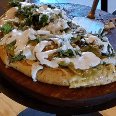 Pizza de Chilaquiles