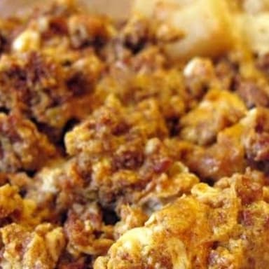 Huevos con Chorizo