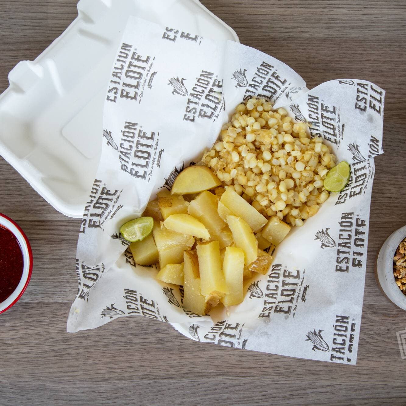Combinado Papa / Elote con Sal y Limón