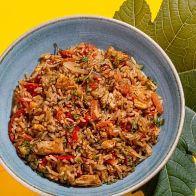 Arroz Chaufa Saltado