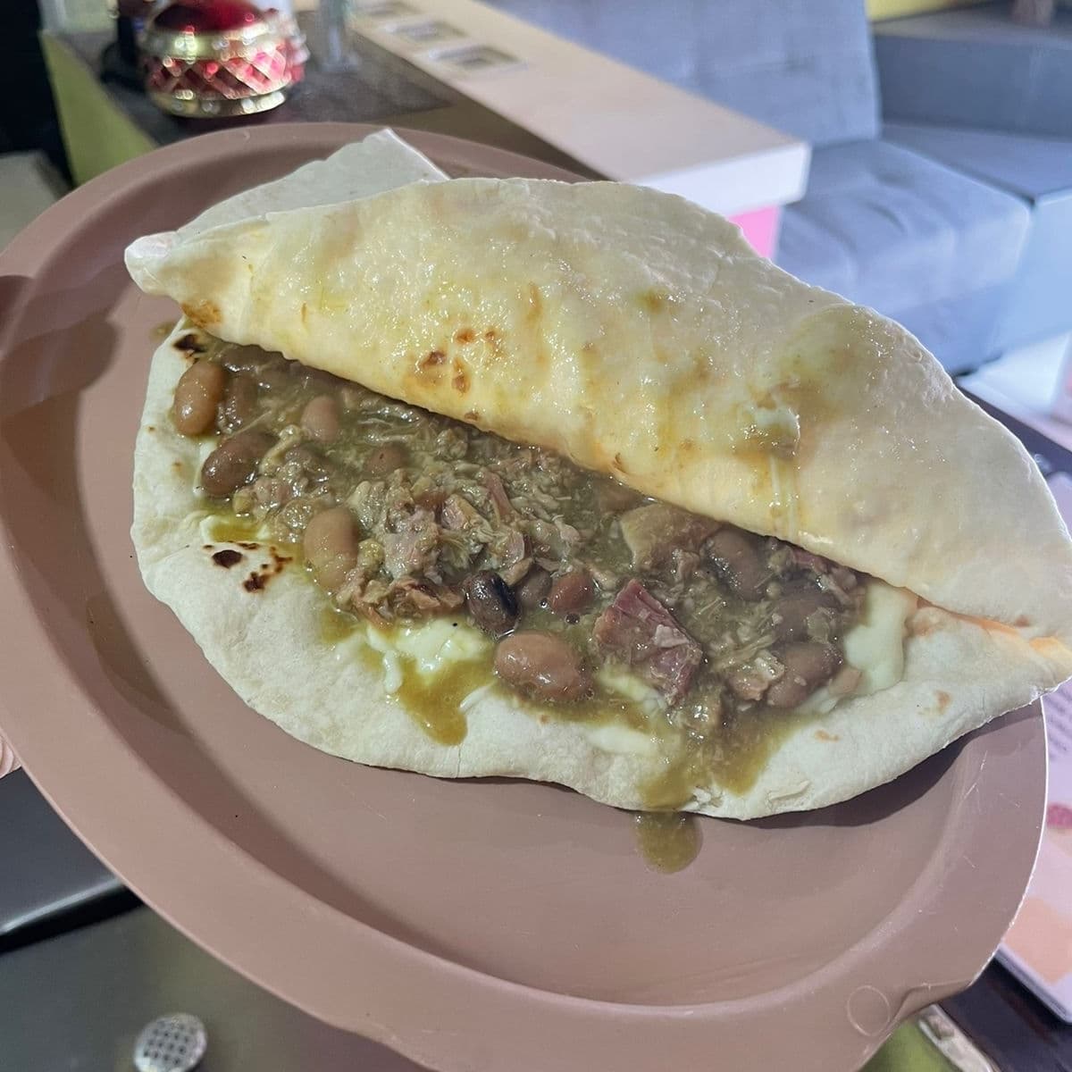 Quesadilla Montada con Arriero