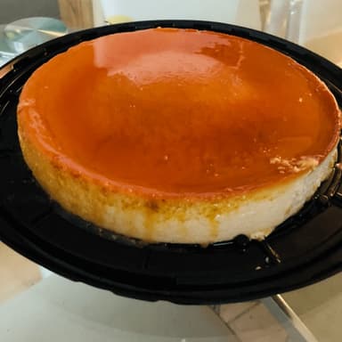 Rebanada de Flan Napolitano